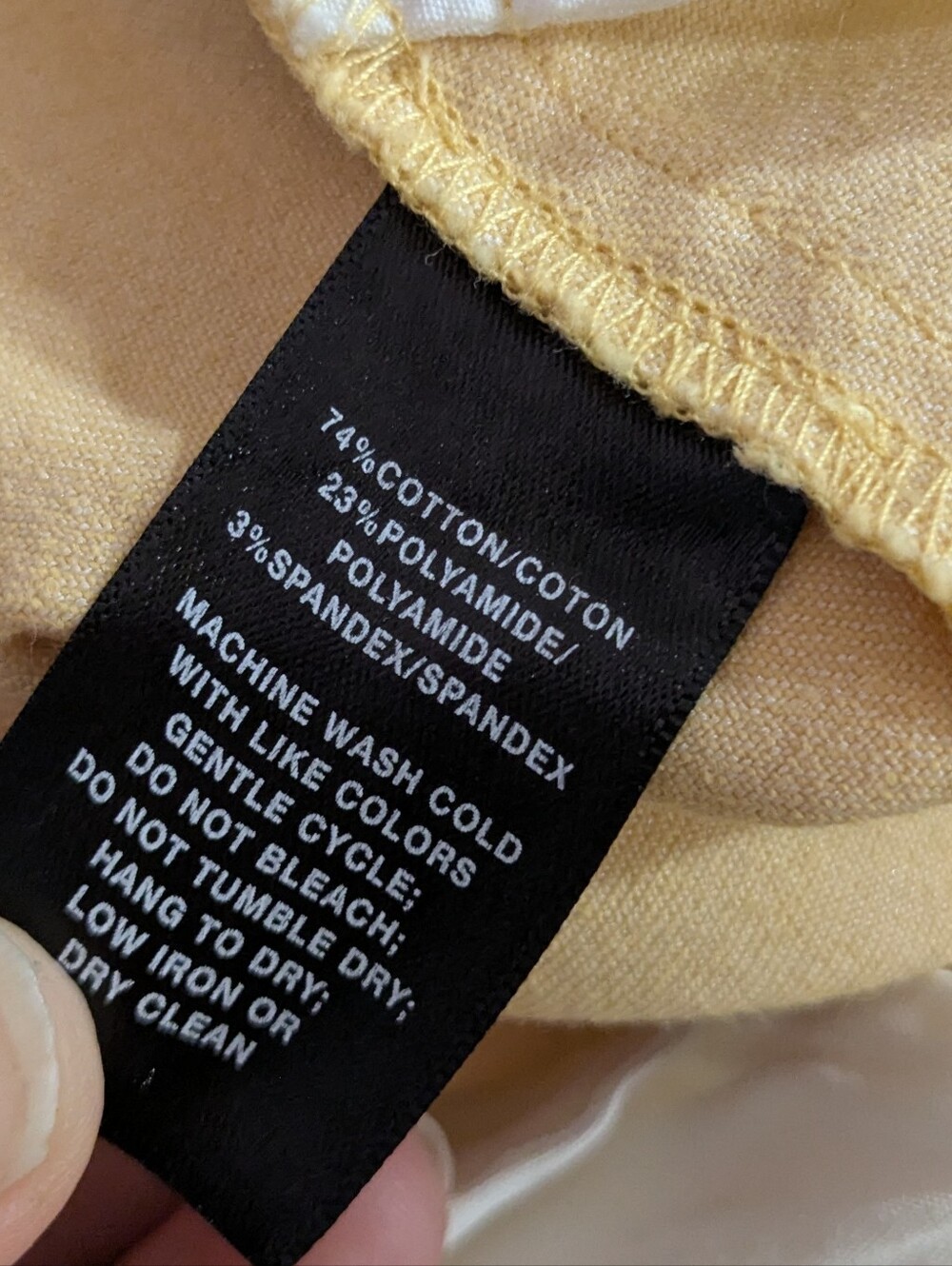 NEW Lafayette 148 Thompson Slim Pant In Sienna Yellow - Picture 7 of 7